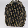 CHRISTIAN DIOR BOSTON BAG 40 TROTTER CANVAS
