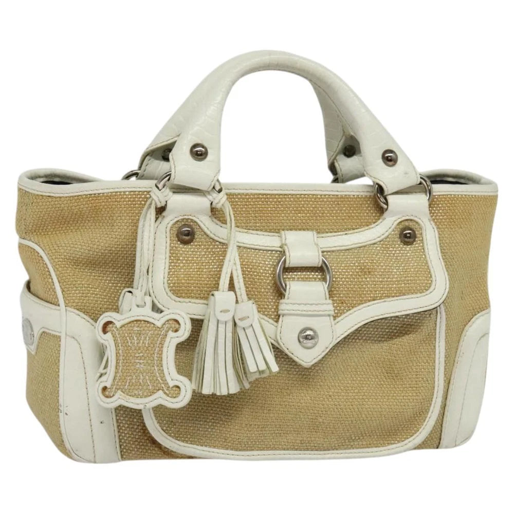 CELINE BOOGIE BAG STRAW
