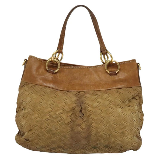 Miu Miu Tote Bag - Brown Suede