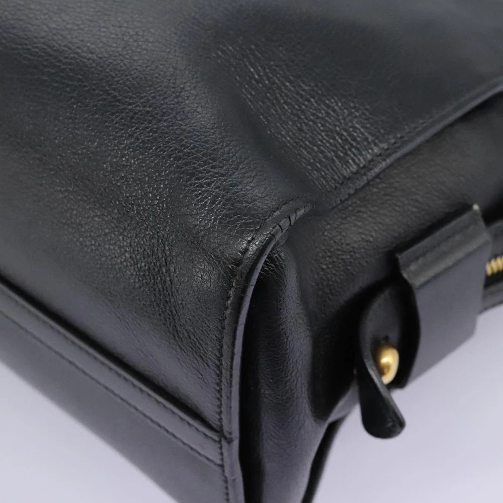 PRADA SAFFIANO BAG BLACK LEATHER