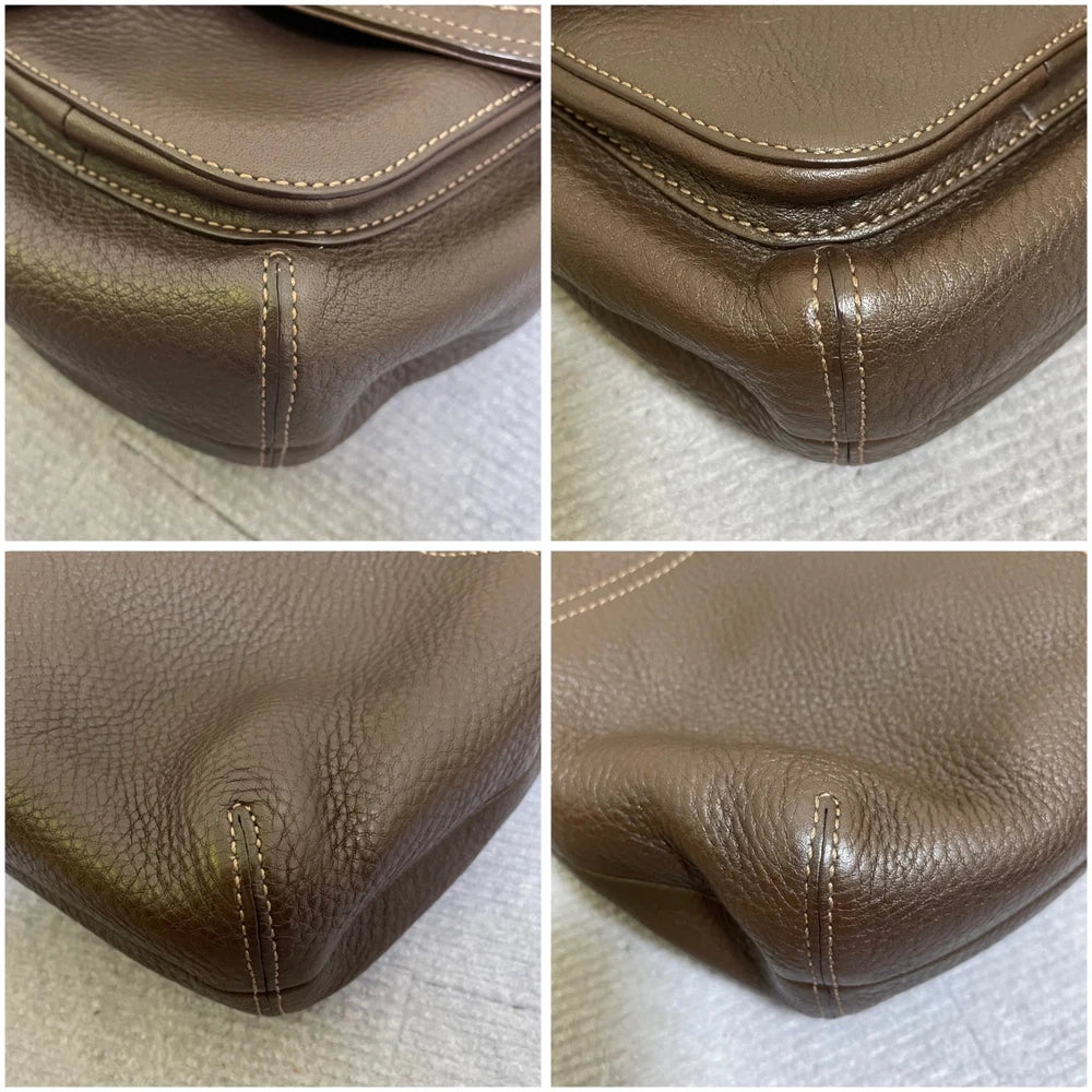 Coach Soho Bag - Dark Brown Leather
