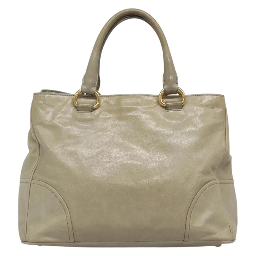 Beige Prada Veske - Skinn