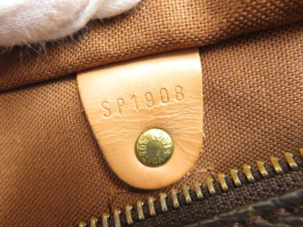 LOUIS VUITTON SPEEDY 25 BAG MONOGRAM CANVAS
