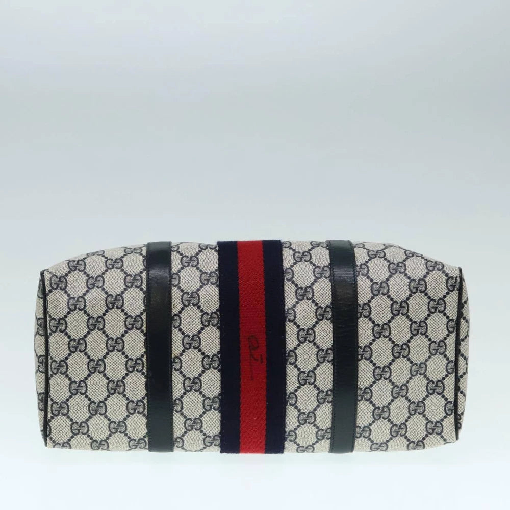GUCCI SHERRY LINE BOSTON BAG GG CANVAS