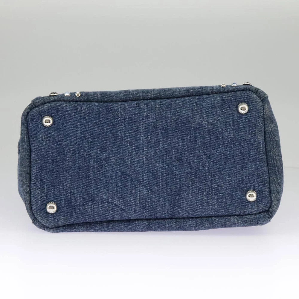 PRADA BIJOUX CANAPA BAG DENIM