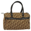 CHRISTIAN DIOR BOSTON BAG 30 TROTTER CANVAS