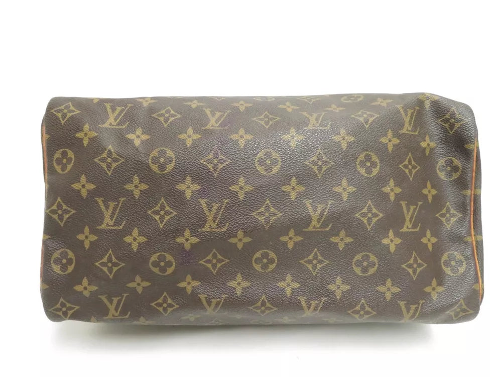 LOUIS VUITTON SPEEDY 35 BAG MONOGRAM CANVAS