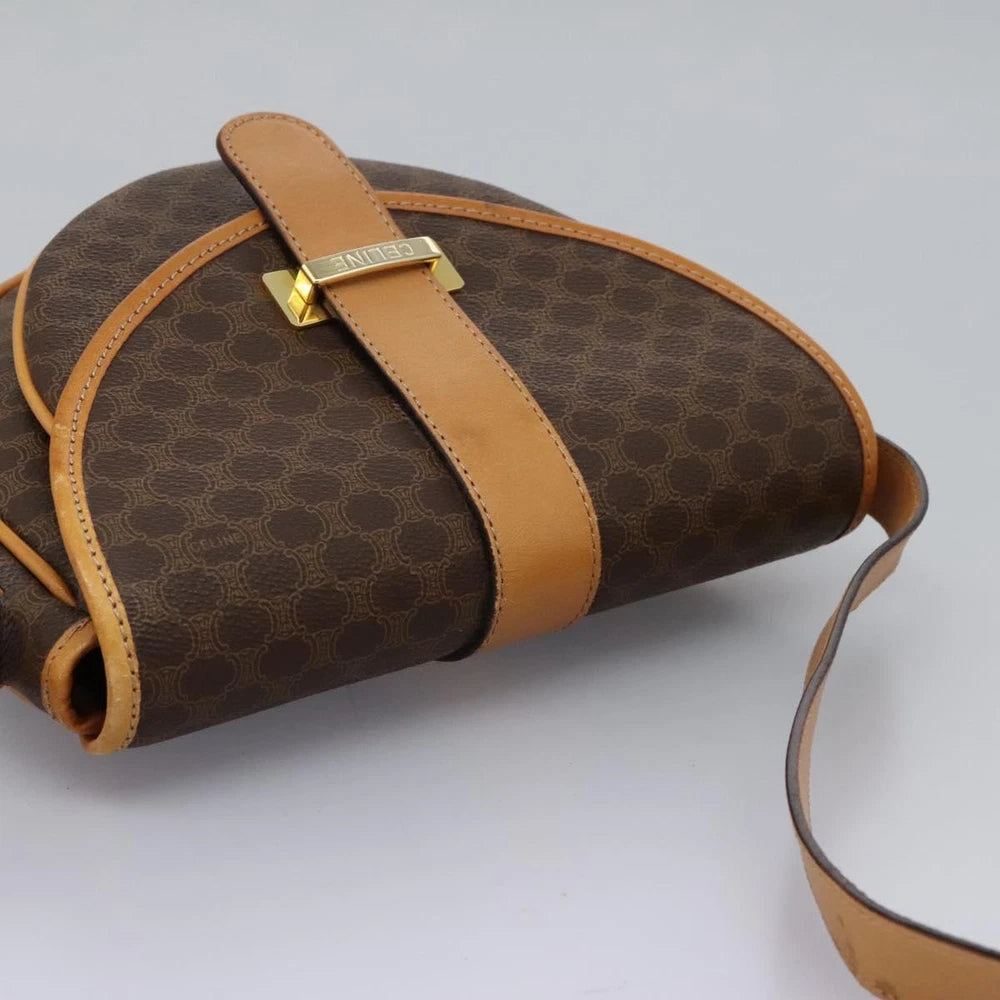 CELINE MACADAM SHOULDER BAG