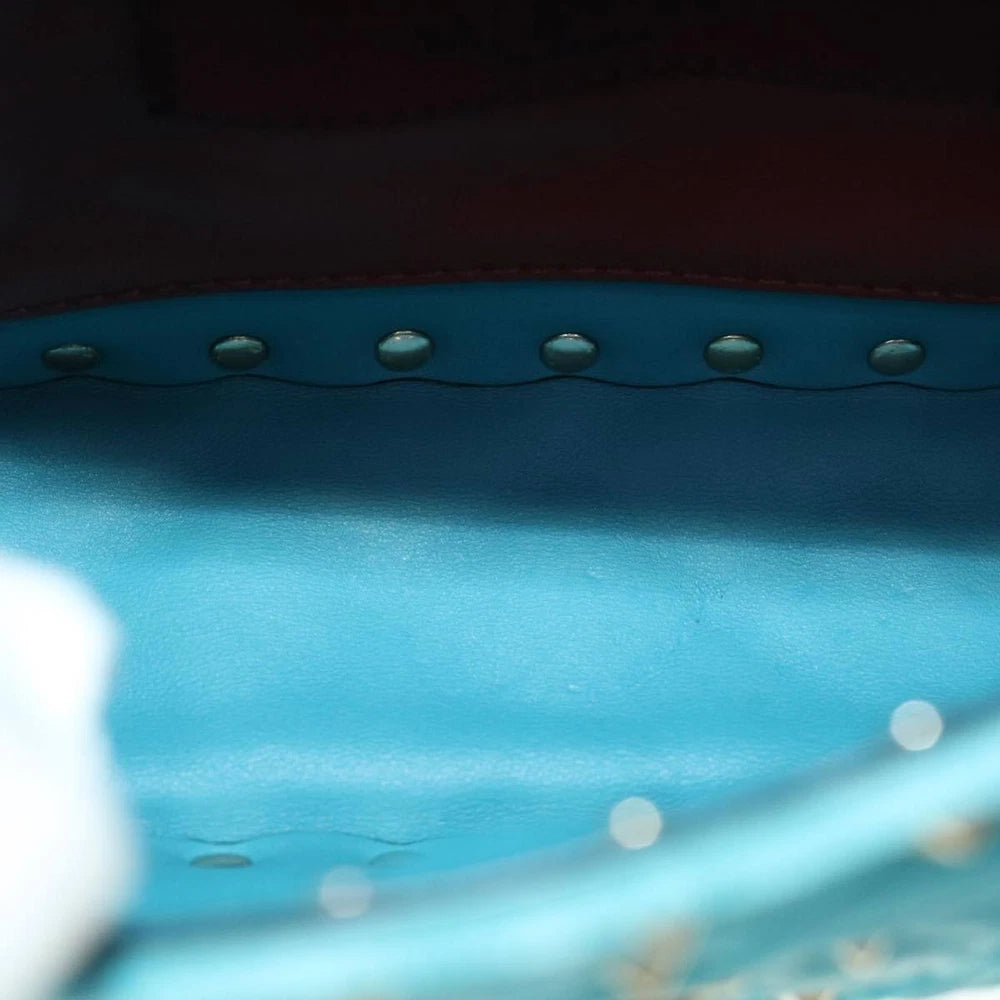 VALENTINO QUILTED BAG VELOR LIGHT BLUE