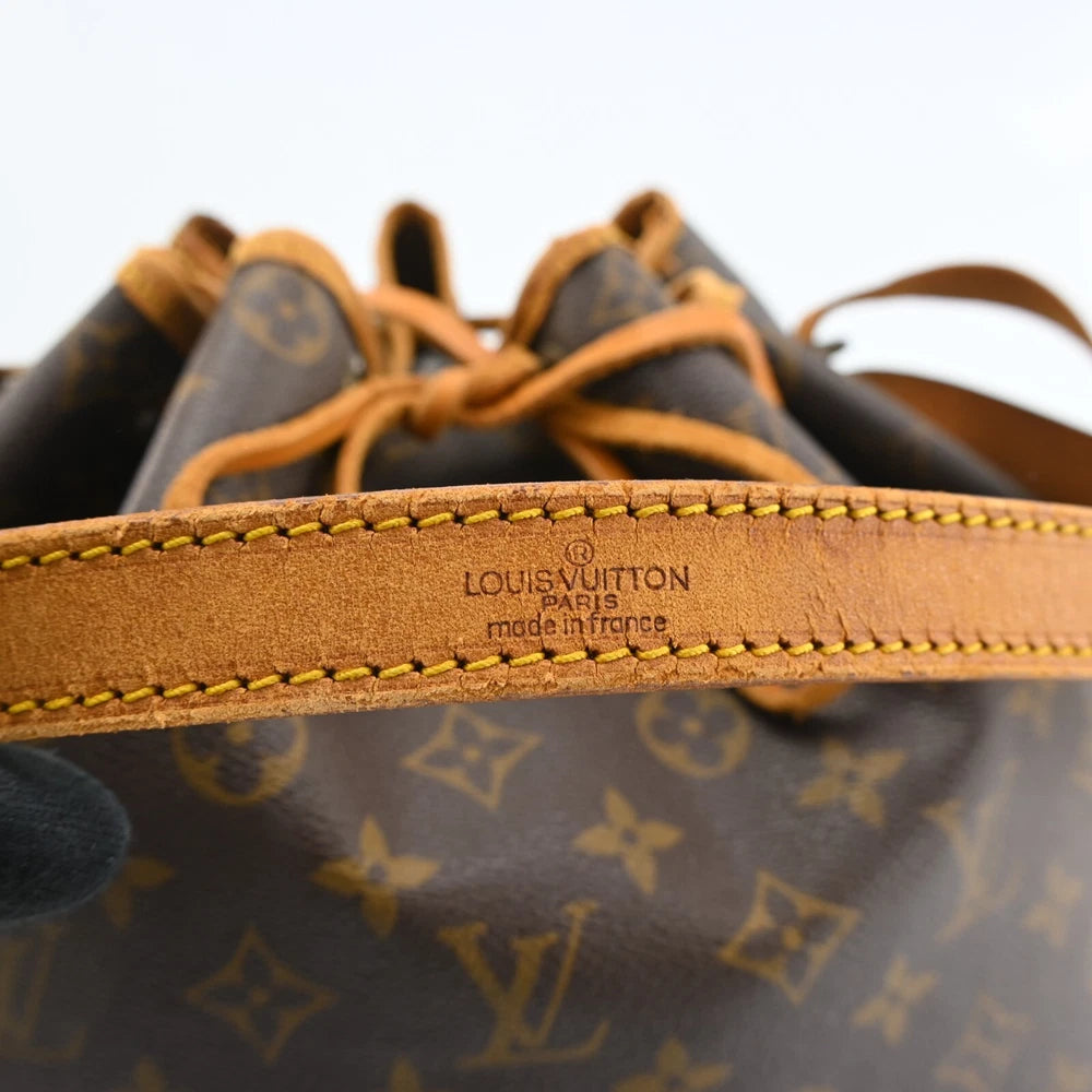 LOUIS VUITTON NOE BUCKET BAG MONOGRAM CANVAS
