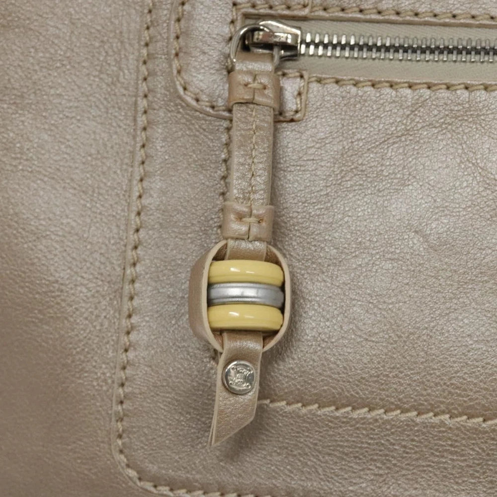 Celine Boogie Bag - Gold Leather