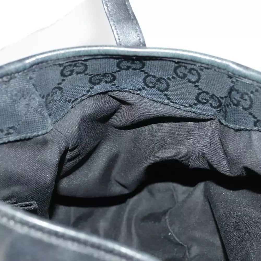 GUCCI ABBEY BLACK LEATHER TOTE BAG - Brands Select