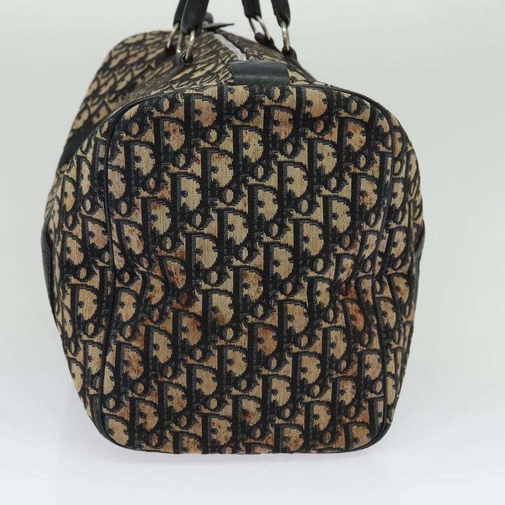 Dior Boston Bag 40 - Navy Trotter Canvas