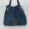 PRADA CANAPA BAG DENIM