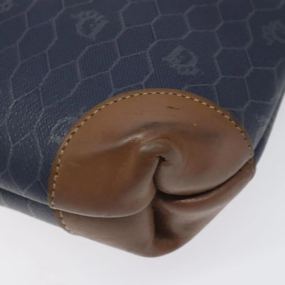 CHRISTIAN DIOR CLUTCH HONEYCOMB CANVAS