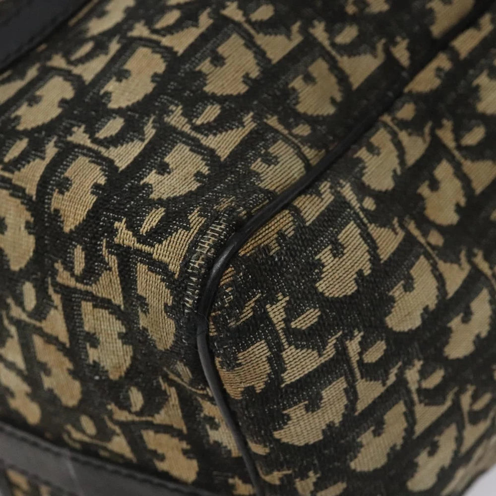 CHRISTIAN DIOR BOSTON BAG 30 TROTTER CANVAS