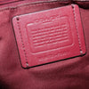 COACH TOTE BAG RED LEATHER