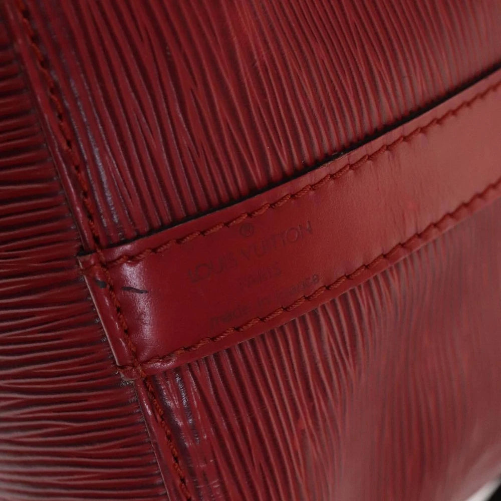 LOUIS VUITTON PETIT NOE BAG RED EPI LEATHER