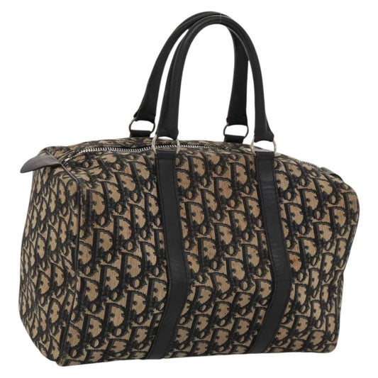 CHRISTIAN DIOR BOSTON BAG 30 TROTTER CANVAS