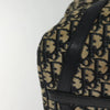 Dior Boston Bag 40 - Navy Trotter Canvas