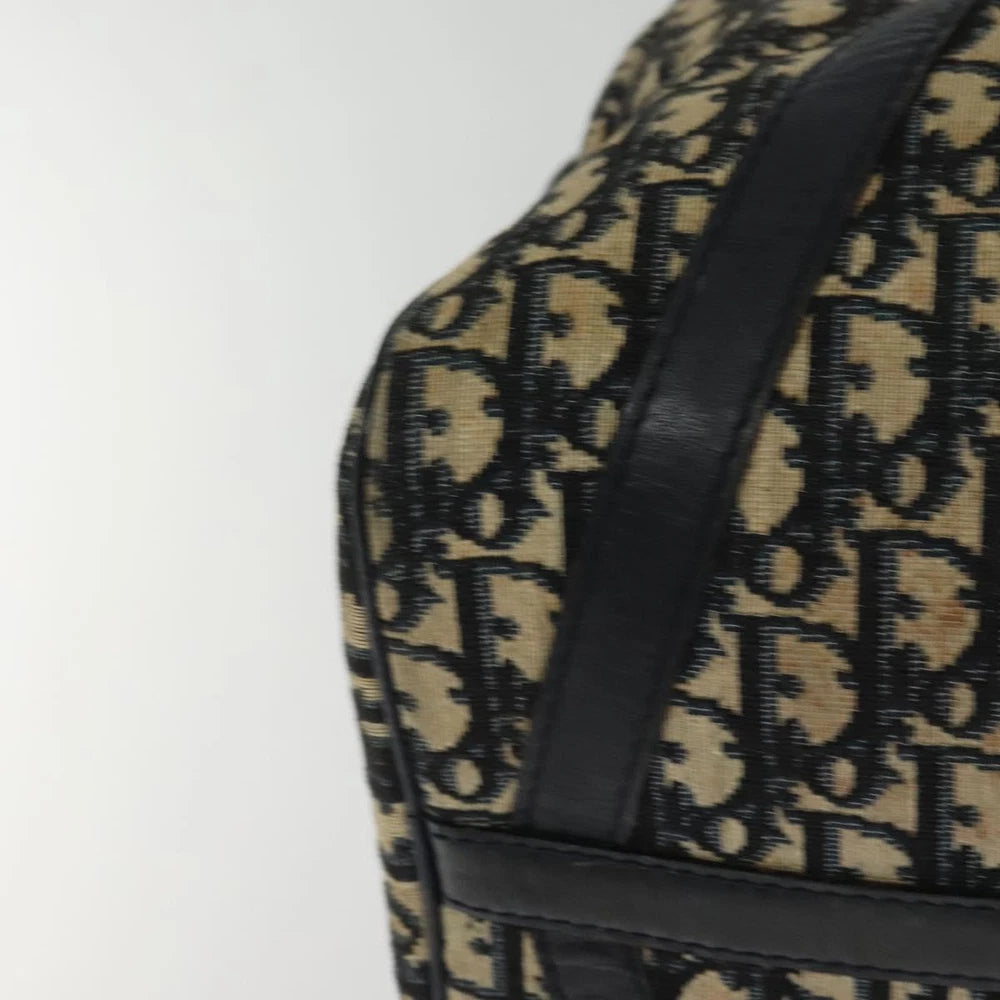 Dior Boston Bag 40 - Navy Trotter Canvas