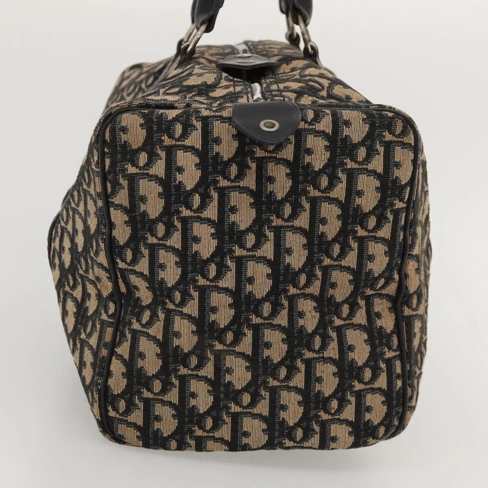 CHRISTIAN DIOR BOSTON BAG 30 TROTTER CANVAS