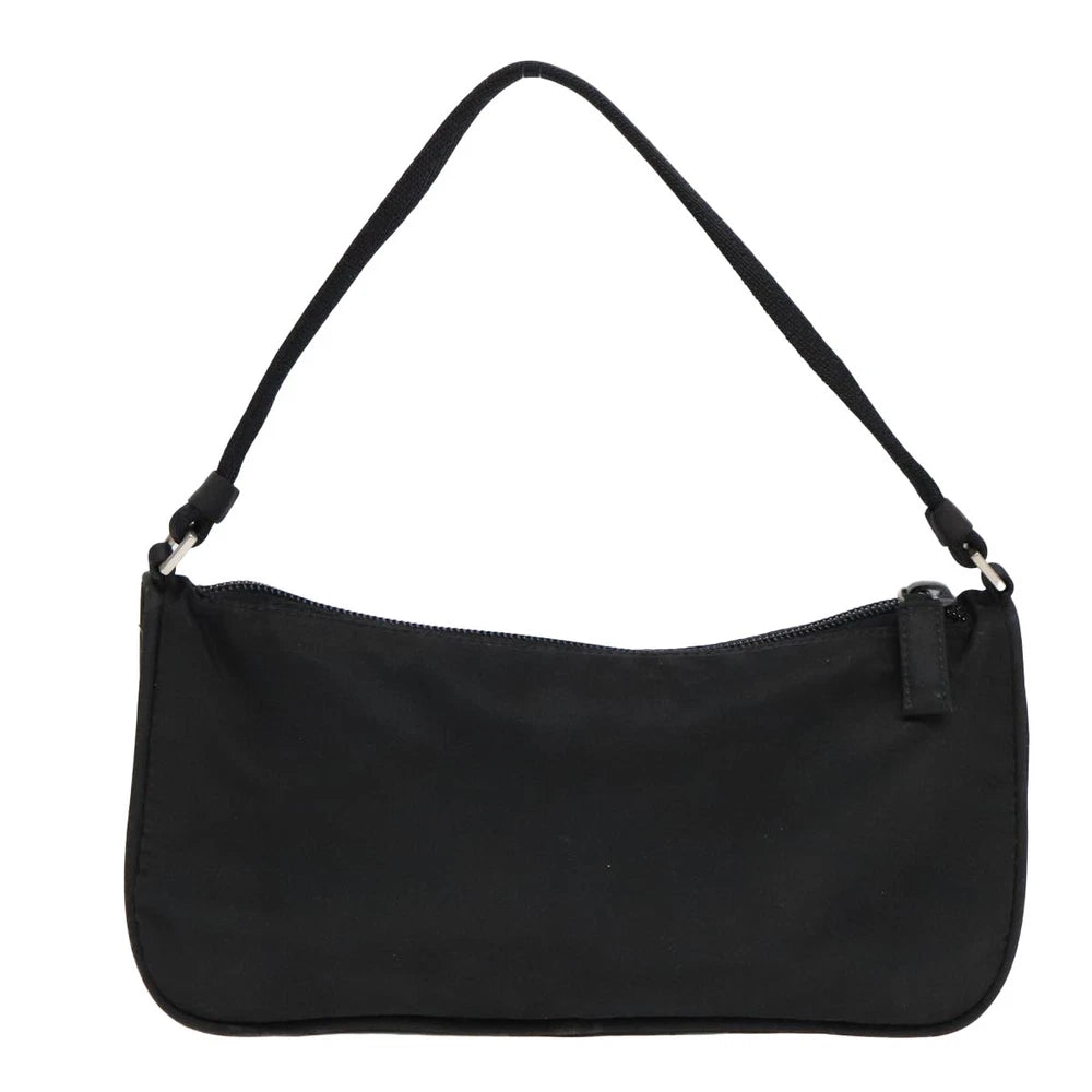 Svart Prada Nylon Veske