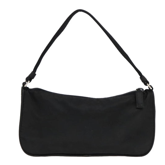 Svart Prada Nylon Veske