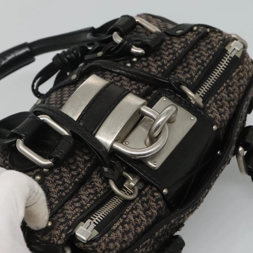 CHLOE MINI PADDINGTON BAG COTTON