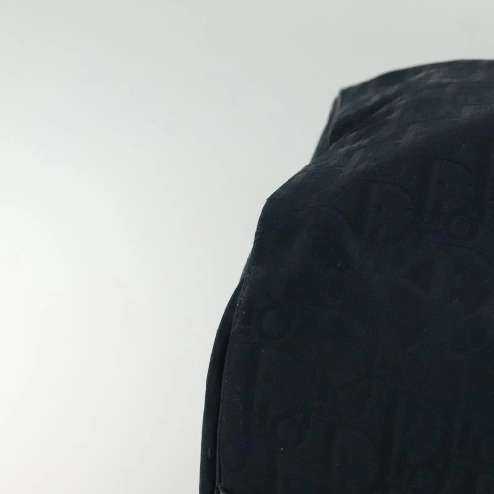 Vintage Dior Boston Bag - Navy Trotter Canvas