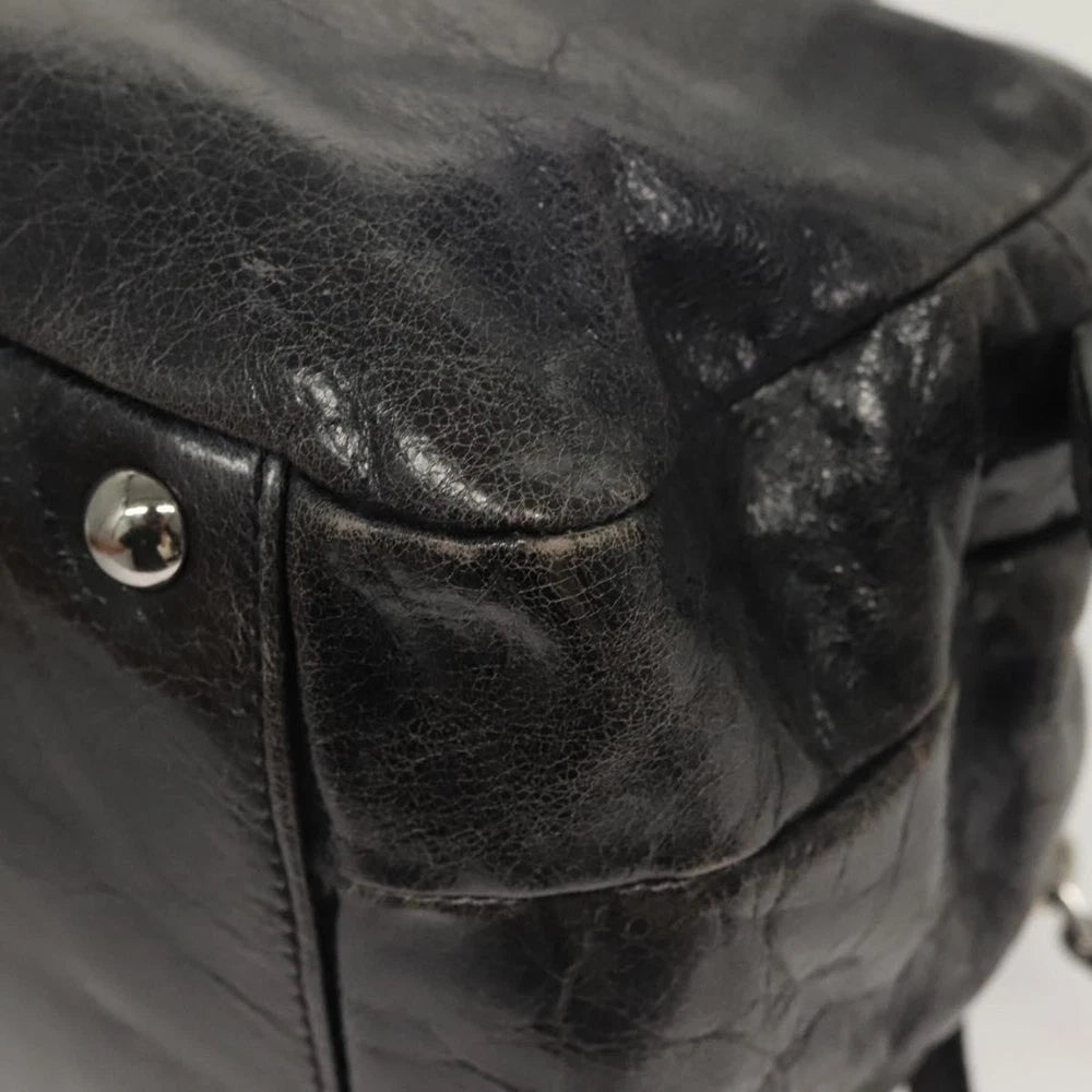 Vintage Miu Miu Handbag Black - Leather