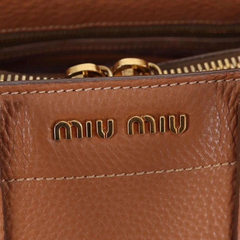 Miu Miu Veske Brun - Leather