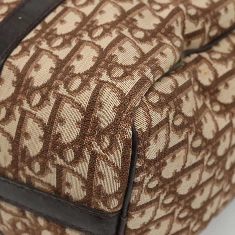 CHRISTIAN DIOR BOSTON BAG 30 TROTTER CANVAS