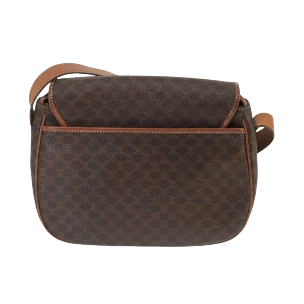 VINTAGE CELINE CROSSBODY BAG MACADAM CANVAS