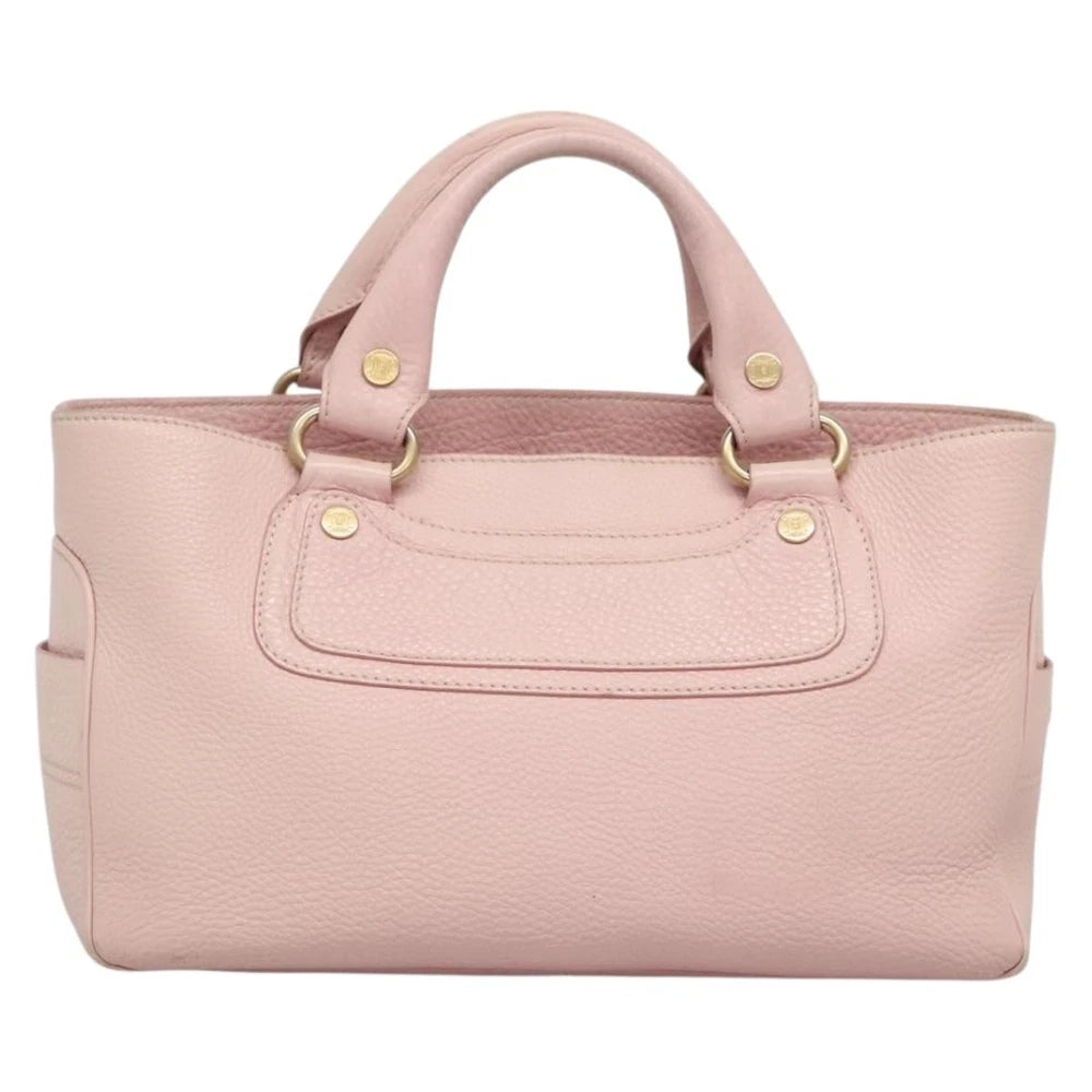 Vintage Celine Boogie Bag - Pink Leather