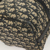 Christian Dior Boston Bag 30 -  Navy Trotter Canvas