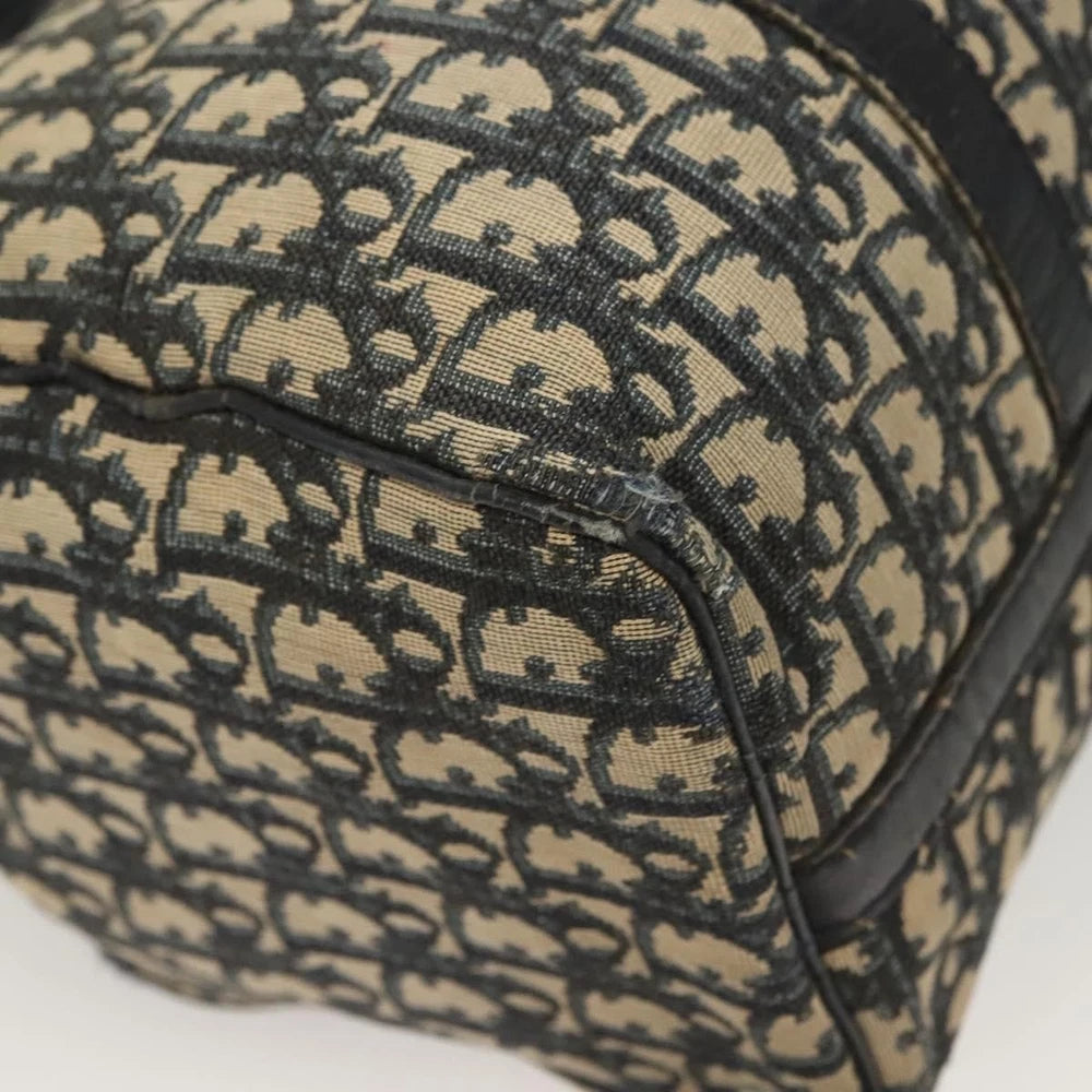 Christian Dior Boston Bag 30 -  Navy Trotter Canvas