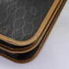 CHRISTIAN DIOR SHOULDER BAG HONEYCOMB CANVAS