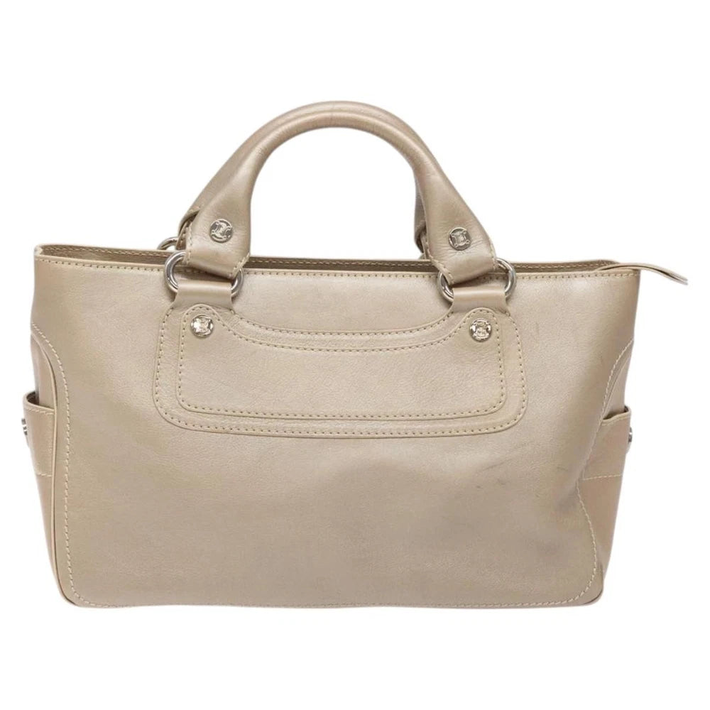 Celine Boogie Bag - Gold Leather