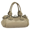 CHLOE PADDINGTON BAG BEIGE LEATHER