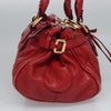 CHLOE PADDINGTON BAG RED LEATHER