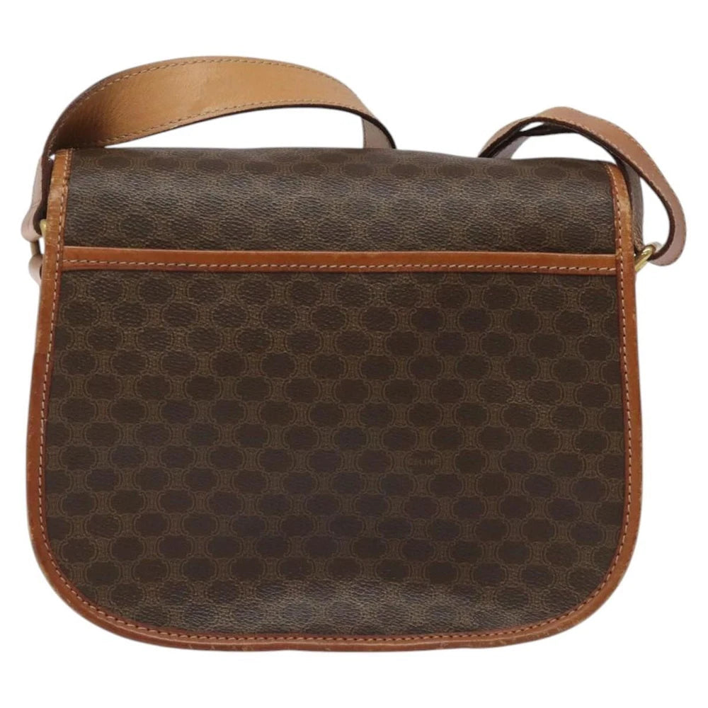 CELINE SHOULDER BAG MACADAM CANVAS