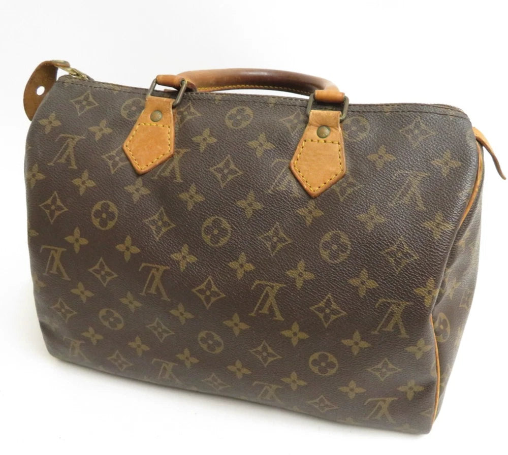 LOUIS VUITTON SPEEDY 30 BAG MONOGRAM CANVAS
