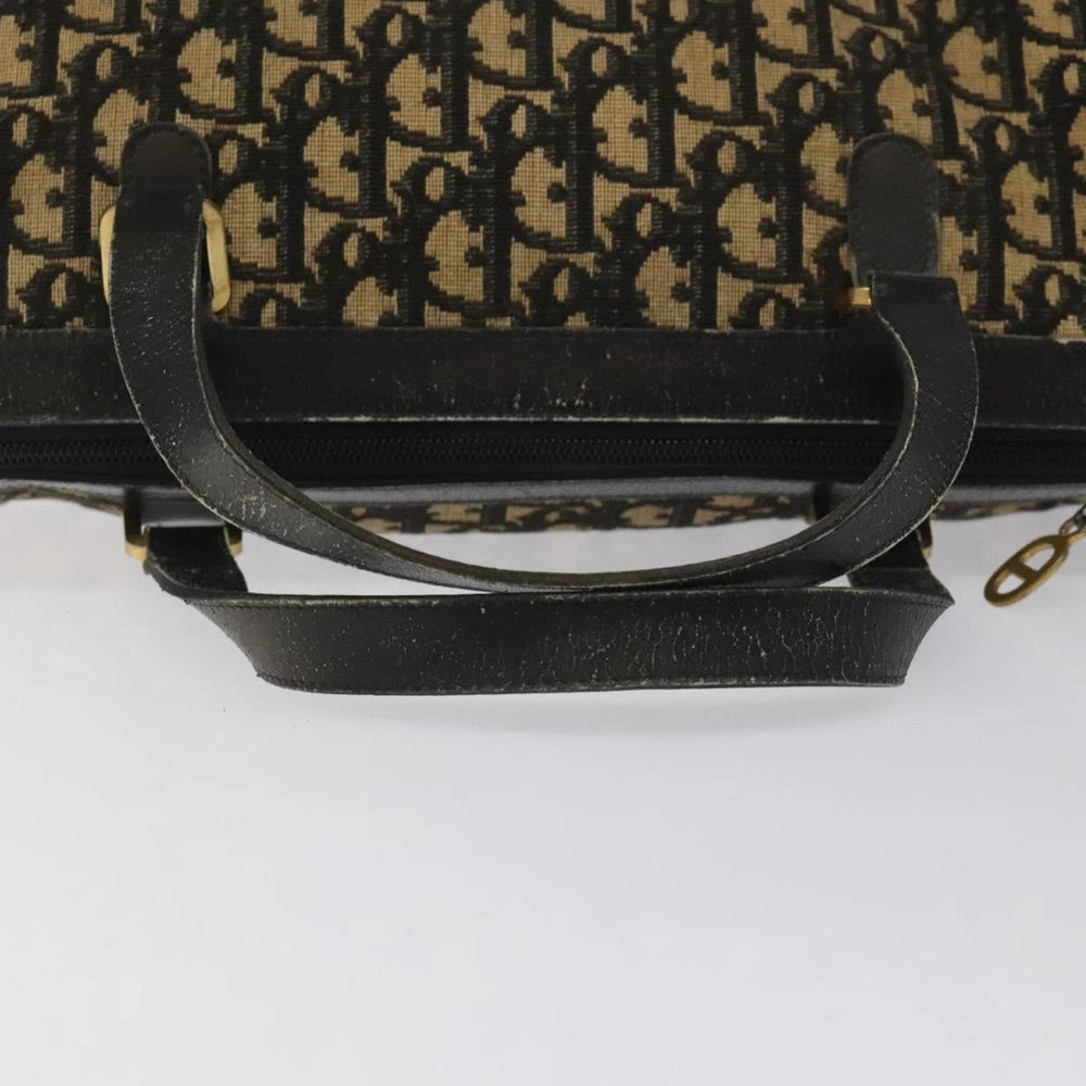 CHRISTIAN DIOR HANDBAG TROTTER CANVAS