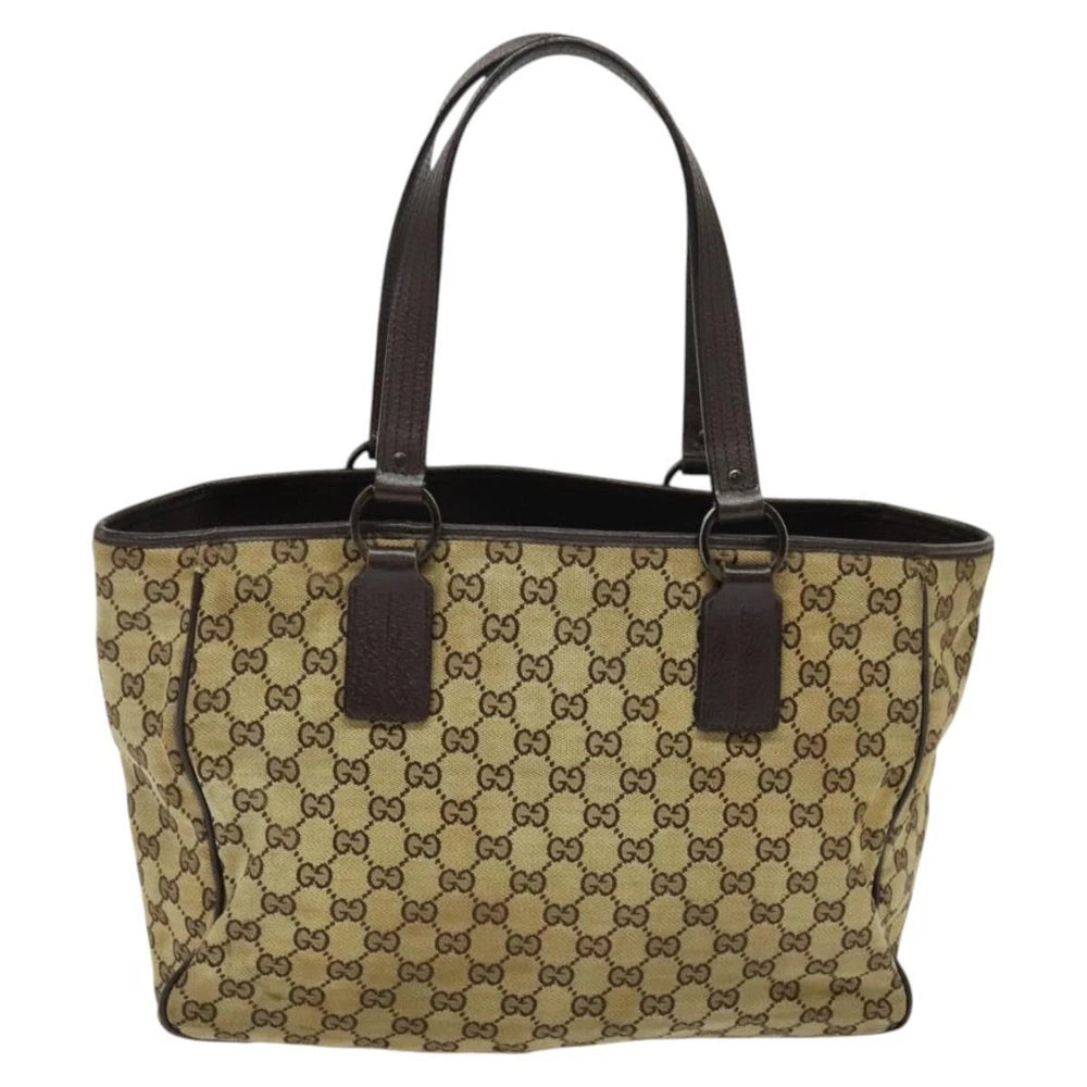 GUCCI TOTE BAG GG CANVAS
