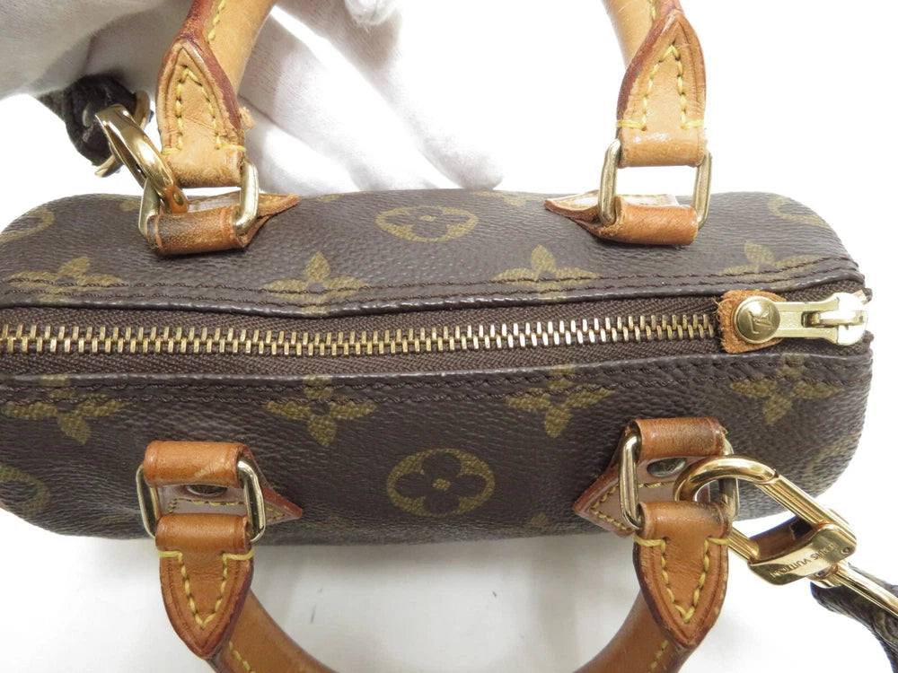 LOUIS VUITTON MINI SPEEDY BAG MONOGRAM CANVAS