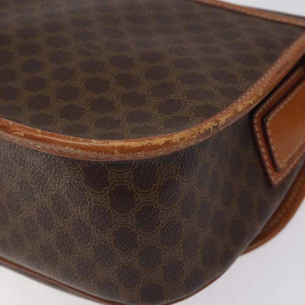 CELINE SHOULDER BAG MACADAM CANVAS