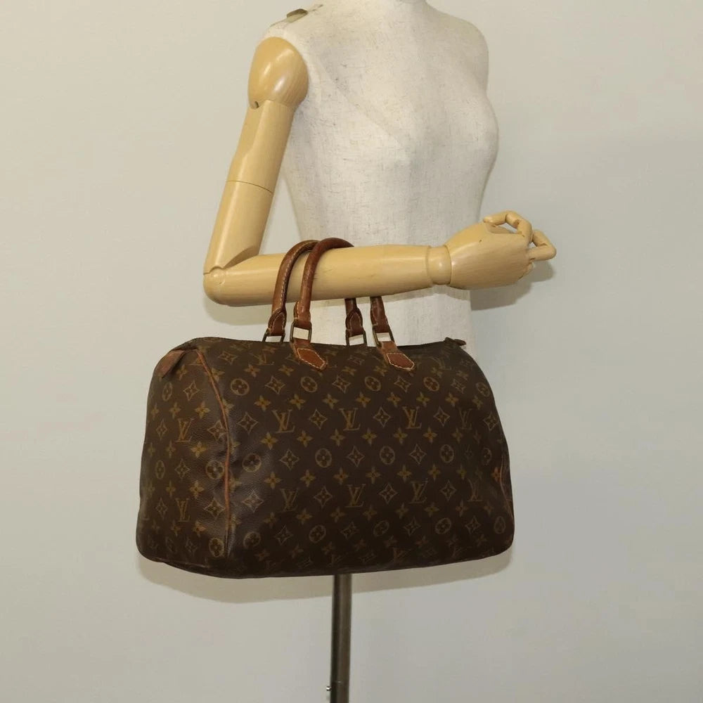 Vintage Louis Vuitton Speedy 35 Bag - Monogram Canvas