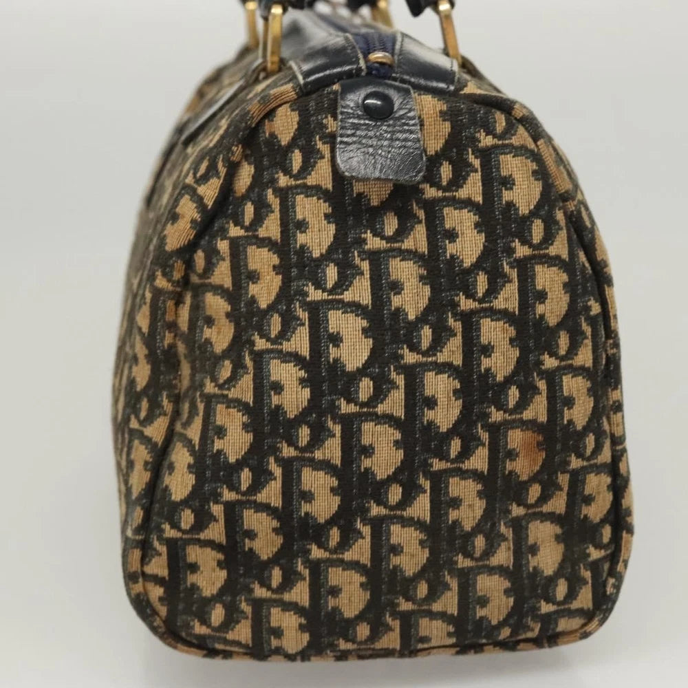Vintage Dior Handbag - Navy Trotter Canvas