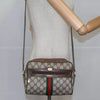 GUCCI SUPREME SHOULDER BAG GG CANVAS